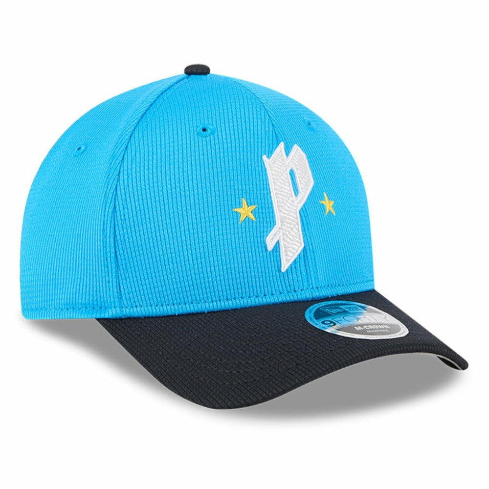 Philadelphia Phillies City Connect Batting Practice 9FORTY M-Crown Adjustable Hat Neptune Blue/Navy | New Era