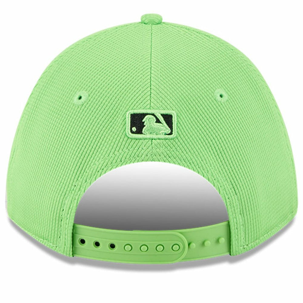 Tampa Bay Rays City Connect Batting Practice 9FORTY M-Crown Adjustable Hat Neon Green | New Era