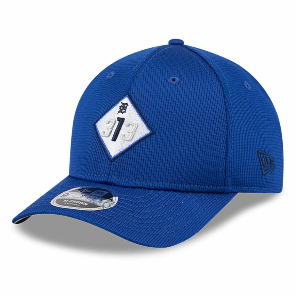 Detroit Tigers City Connect Batting Practice 9FORTY M-Crown Adjustable Hat Blue | New Era