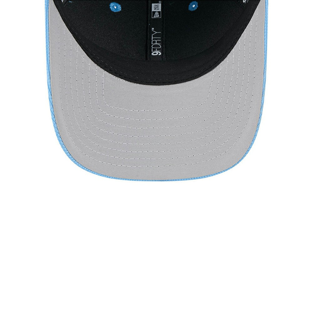 Los Angeles Dodgers City Connect Batting Practice 9FORTY M-Crown Adjustable Hat Light Blue | New Era