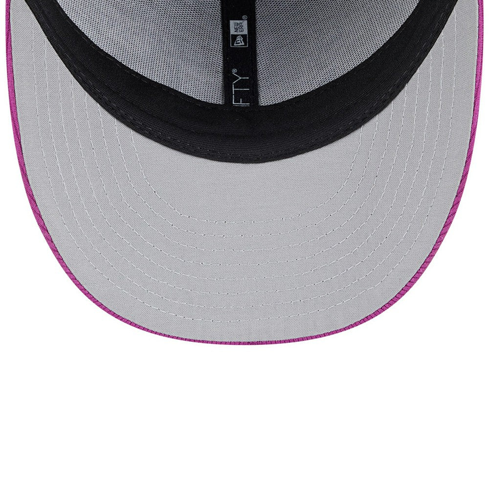 New York Mets City Connect Batting Practice Low Profile 59FIFTY Fitted Hat Charcoal/Purple | New Era
