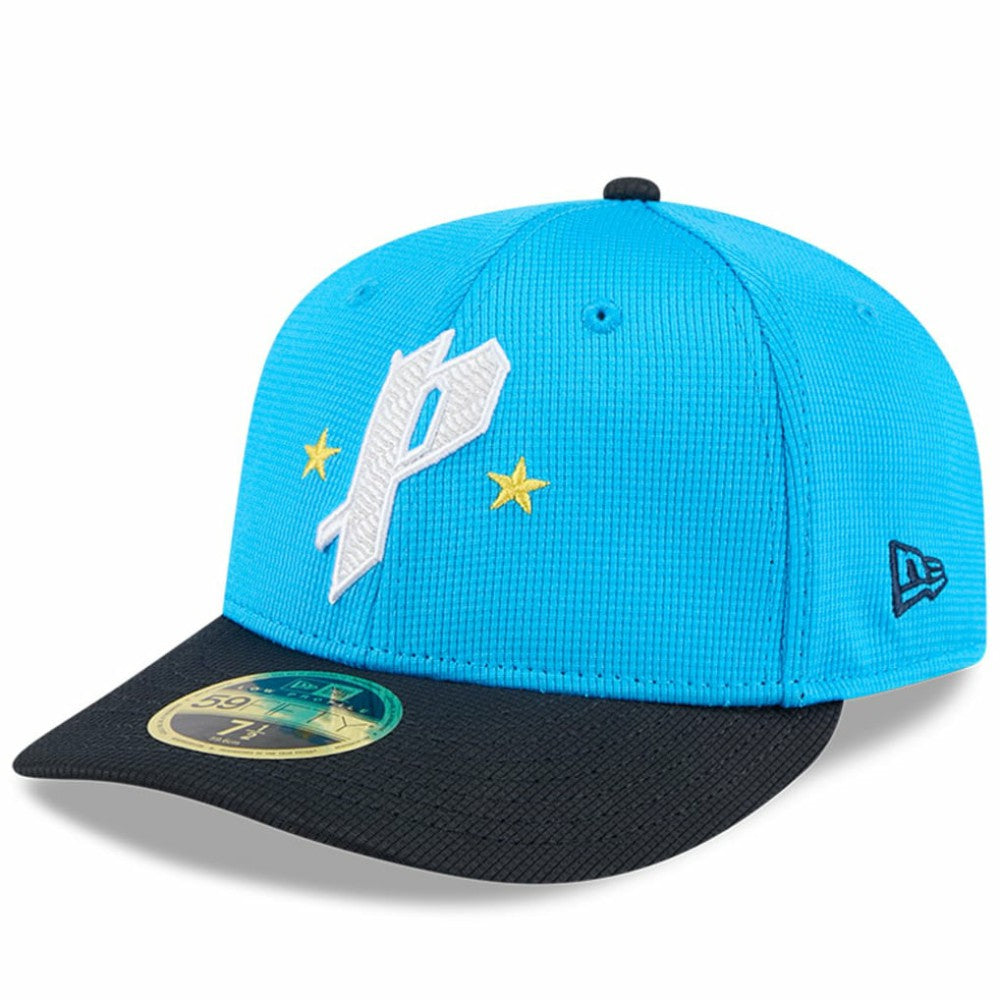 Philadelphia Phillies City Connect Batting Practice Low Profile 59FIFTY Fitted Hat Neptune Blue/Navy | New Era