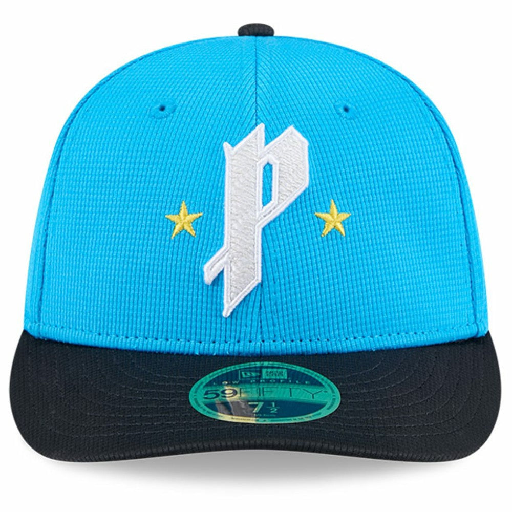 Philadelphia Phillies City Connect Batting Practice Low Profile 59FIFTY Fitted Hat Neptune Blue/Navy | New Era