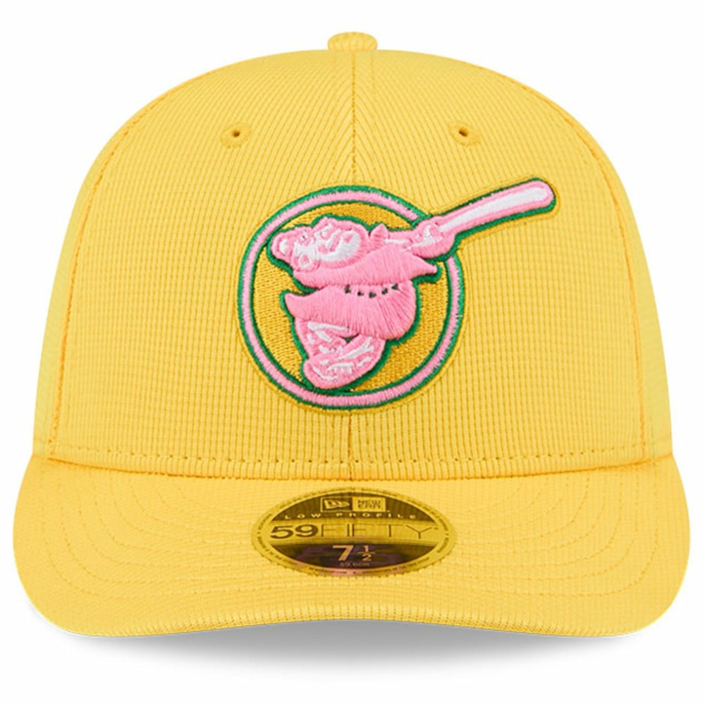 San Diego Padres City Connect Batting Practice Low Profile 59FIFTY Fitted Hat Yellow | New Era