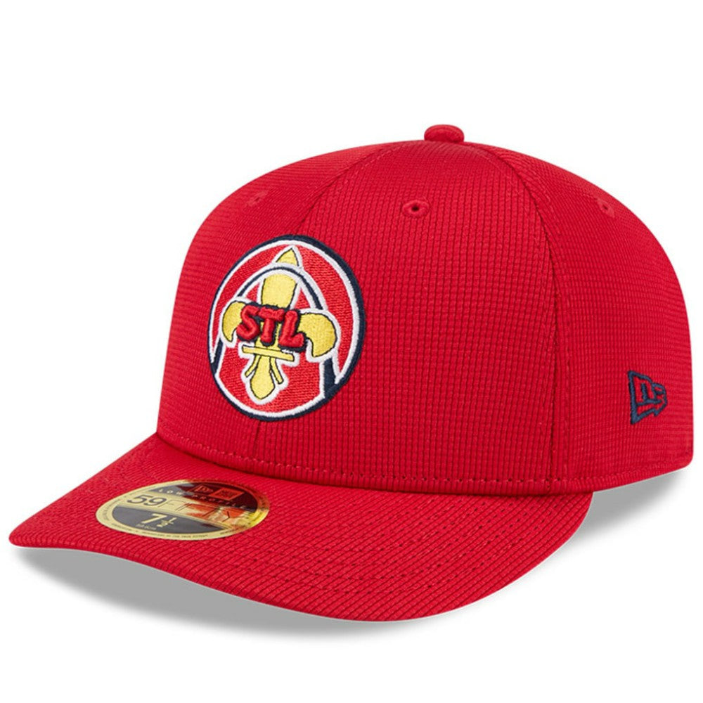 St. Louis Cardinals City Connect Batting Practice Low Profile 59FIFTY Fitted Hat Red | New Era