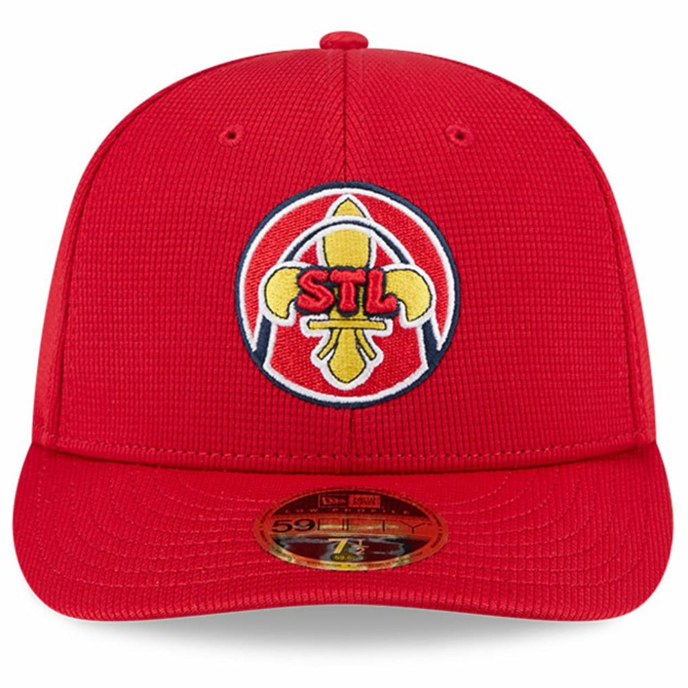 St. Louis Cardinals City Connect Batting Practice Low Profile 59FIFTY Fitted Hat Red | New Era