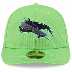 Tampa Bay Rays City Connect Batting Practice Low Profile 59FIFTY Fitted Hat Neon Green | New Era
