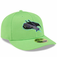 Tampa Bay Rays City Connect Batting Practice Low Profile 59FIFTY Fitted Hat Neon Green | New Era