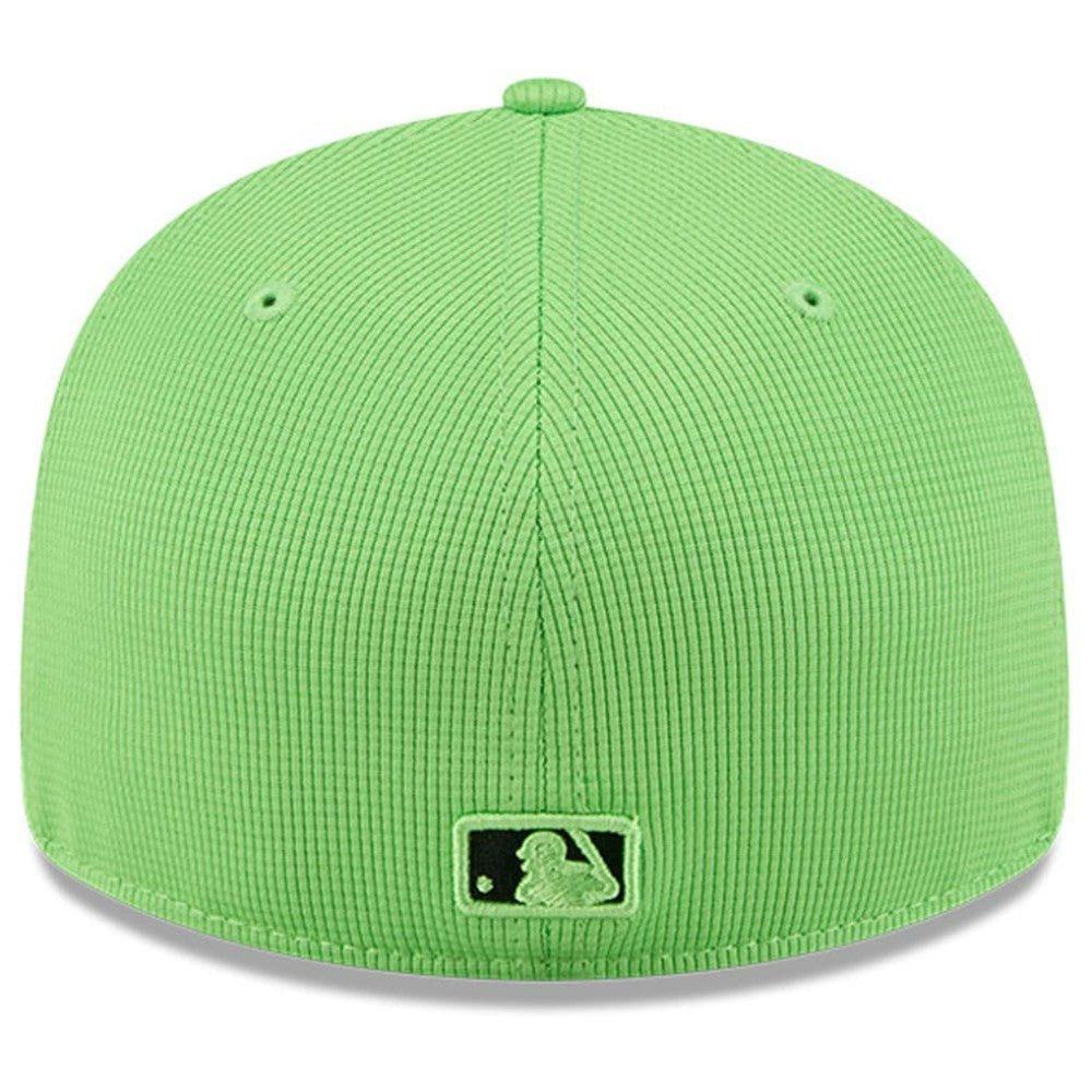Tampa Bay Rays City Connect Batting Practice Low Profile 59FIFTY Fitted Hat Neon Green | New Era