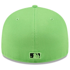 Tampa Bay Rays City Connect Batting Practice Low Profile 59FIFTY Fitted Hat Neon Green | New Era