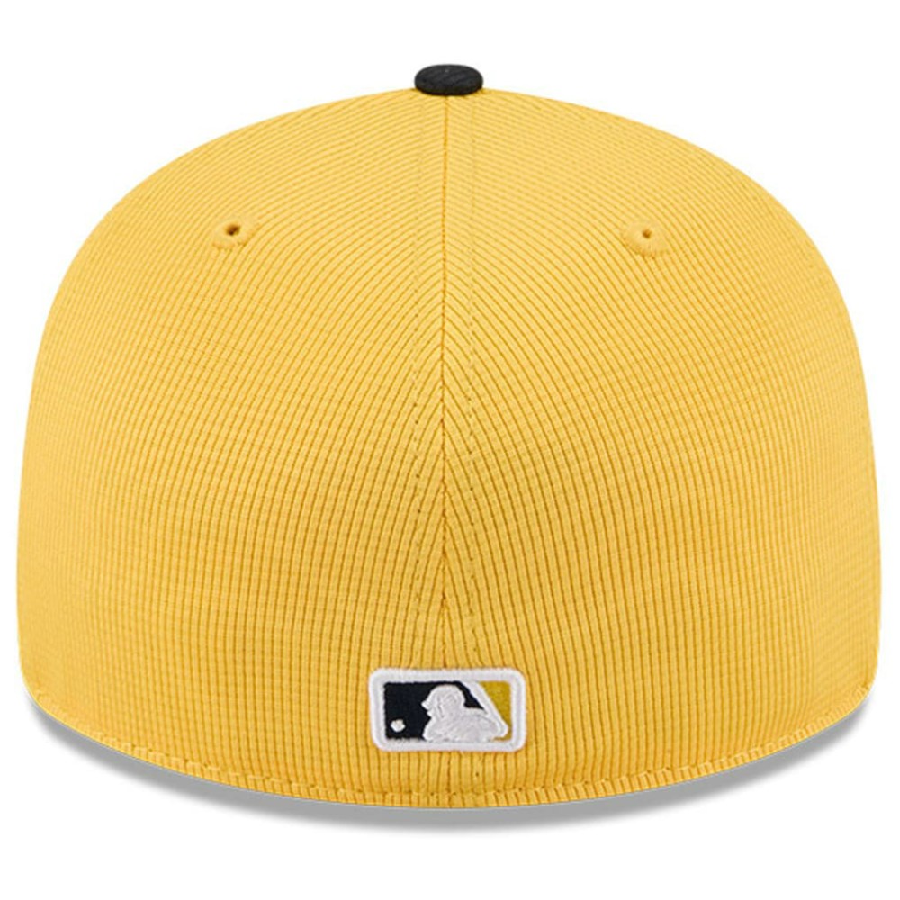 Minnesota Twins City Connect Batting Practice Low Profile 59FIFTY Fitted Hat Yellow/Black | New Era