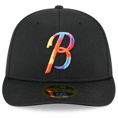 Baltimore Orioles City Connect Batting Practice Low Profile 59FIFTY Fitted Hat Black | New Era