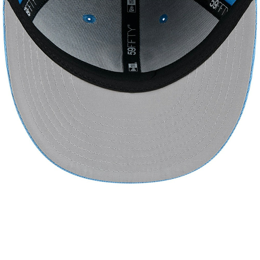 Los Angeles Dodgers City Connect Batting Practice Low Profile 59FIFTY Fitted Hat Light Blue | New Era
