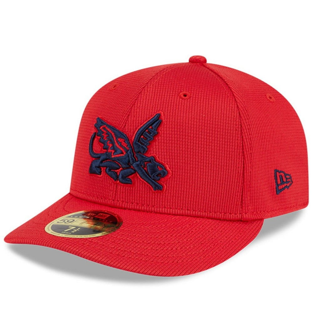 Texas Rangers City Connect Batting Practice Low Profile 59FIFTY Fitted Hat Red | New Era