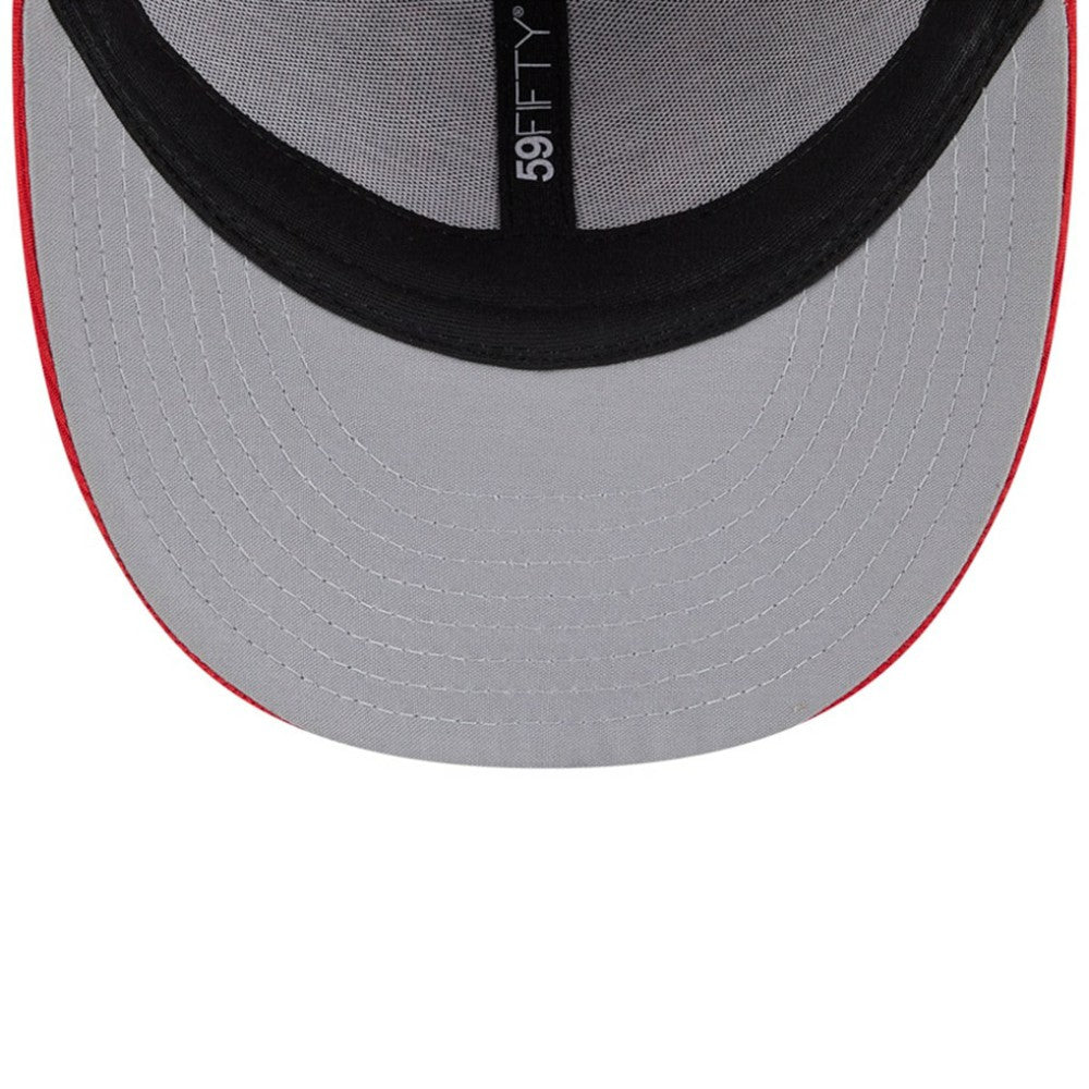 Texas Rangers City Connect Batting Practice Low Profile 59FIFTY Fitted Hat Red | New Era