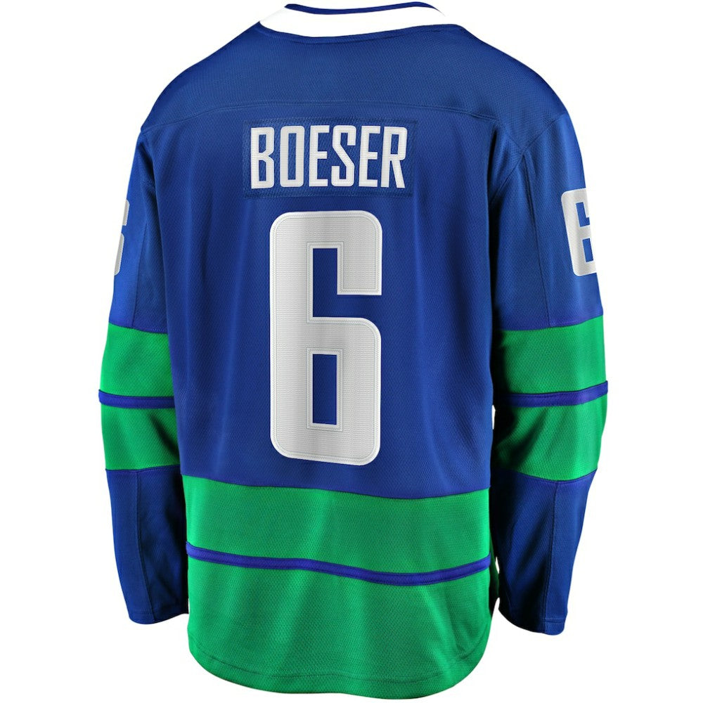 Brock Boeser Vancouver Canucks Fanatics Breakaway Jersey Blue