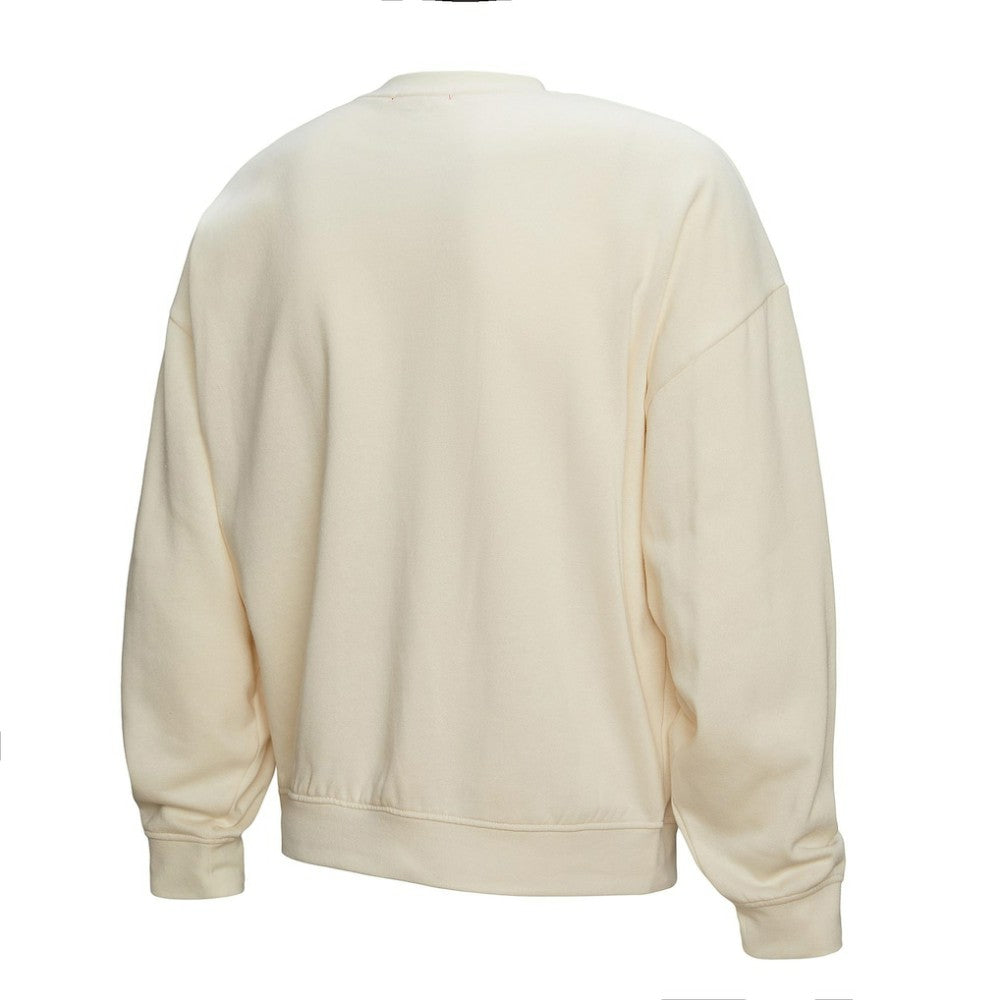 Dallas Stars Mitchell & Ness Women's Logo 3.0 Pullover Sweatshirt Cream