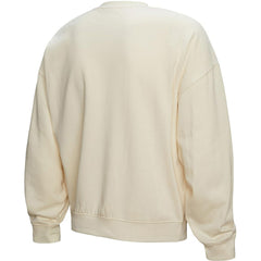 New Jersey Devils Mitchell & Ness Women's Logo 3.0 Pullover Sweatshirt Cream