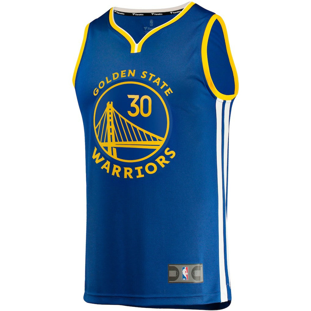 Stephen Curry Golden State Warriors Fast Break Replica Jersey sale - Icon Editi- Royal