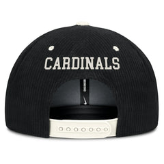 St. Louis Cardinals Pro Corduroy Structured Snapback Hat Black | Nike