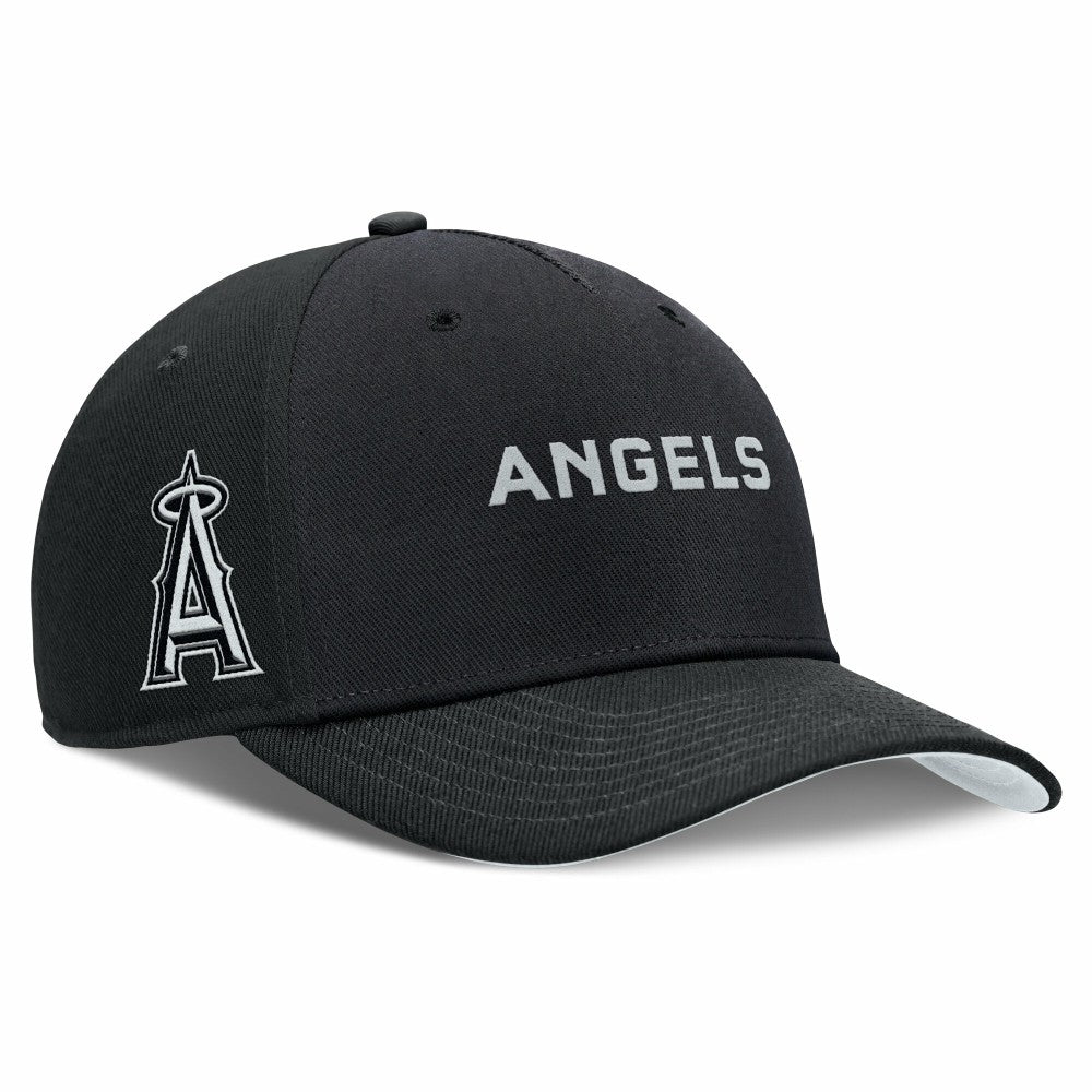Los Angeles Angels Rise Performance Adjustable Hat Black | Nike
