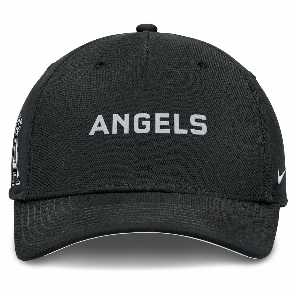 Los Angeles Angels Rise Performance Adjustable Hat Black | Nike