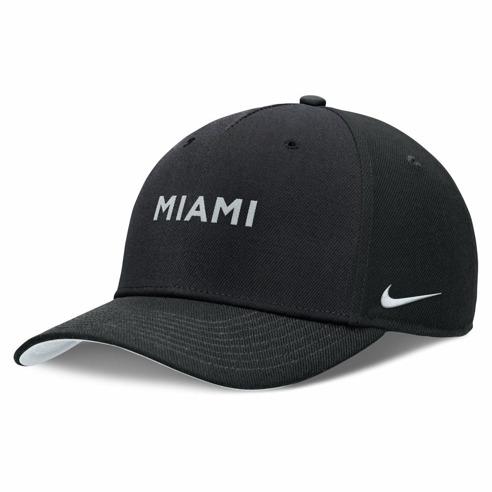 Miami Marlins Rise Performance Adjustable Hat Black | Nike