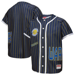 Golden State Warriors x DANNIJO Women's Fashion Baseball Jersey sale - Blue
