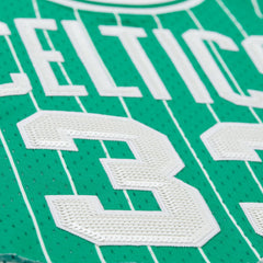 Larry Bird Boston Celtics x DANNIJO Women's Fashion Cropped Basketball Jersey - Kelly Green