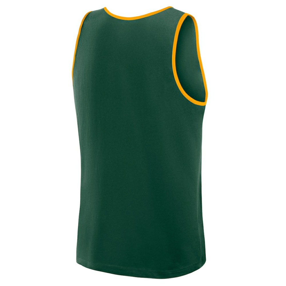 Athletics Logo Athletic Unmatched Success Tank Top Green