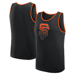 San Francisco Giants Logo Athletic Unmatched Success Tank Top Black