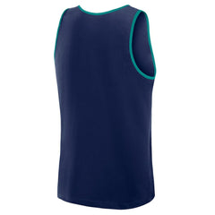 Seattle Mariners Logo Athletic Unmatched Success Tank Top Navy