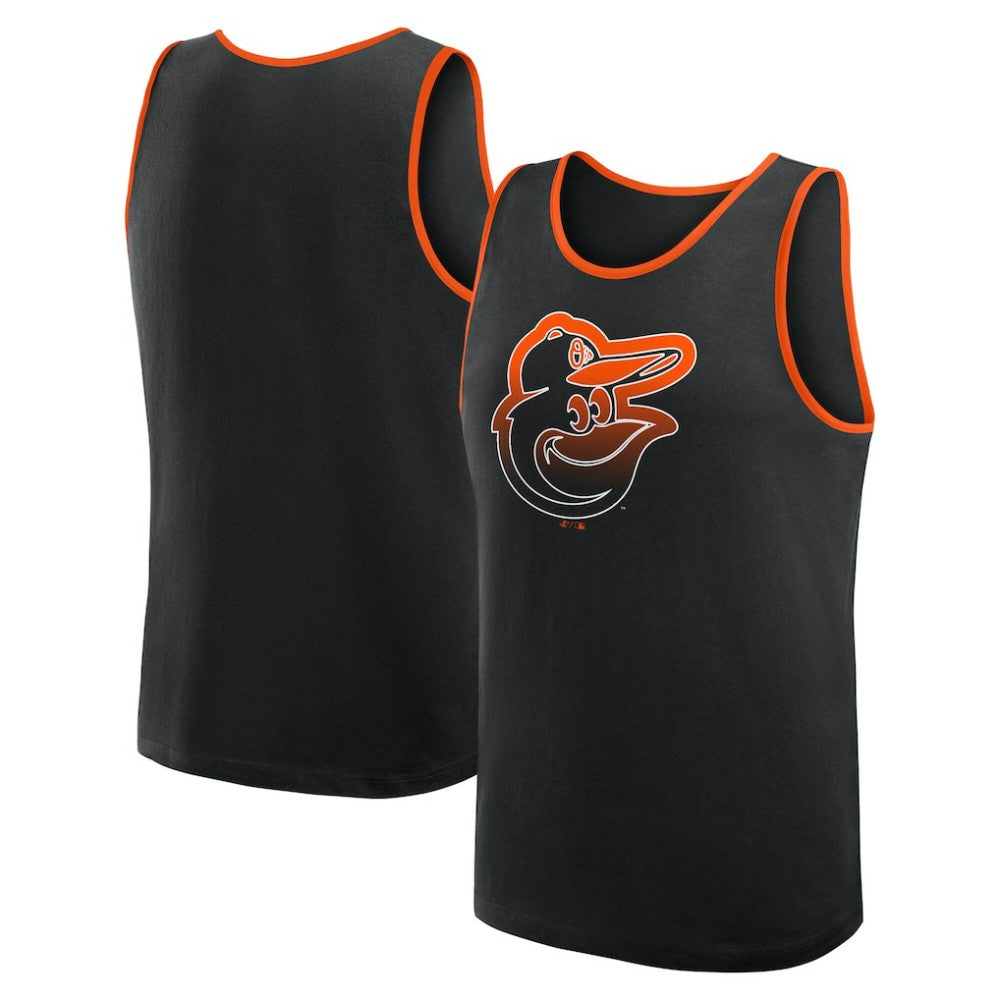 Baltimore Orioles Logo Athletic Unmatched Success Tank Top Black