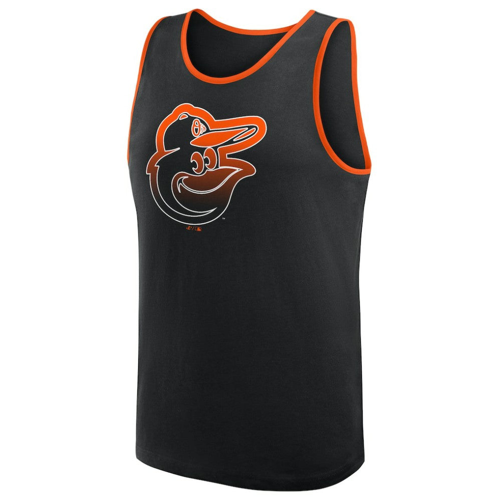 Baltimore Orioles Logo Athletic Unmatched Success Tank Top Black