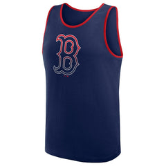 Boston Red Sox Logo Athletic Unmatched Success Tank Top Navy