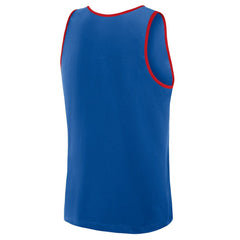 Chicago Cubs Logo Athletic Unmatched Success Tank Top Royal