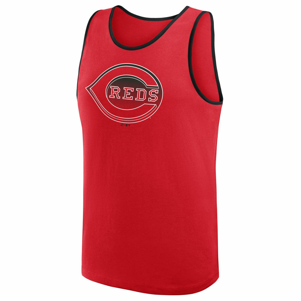 Cincinnati Reds Logo Athletic Unmatched Success Tank Top Red