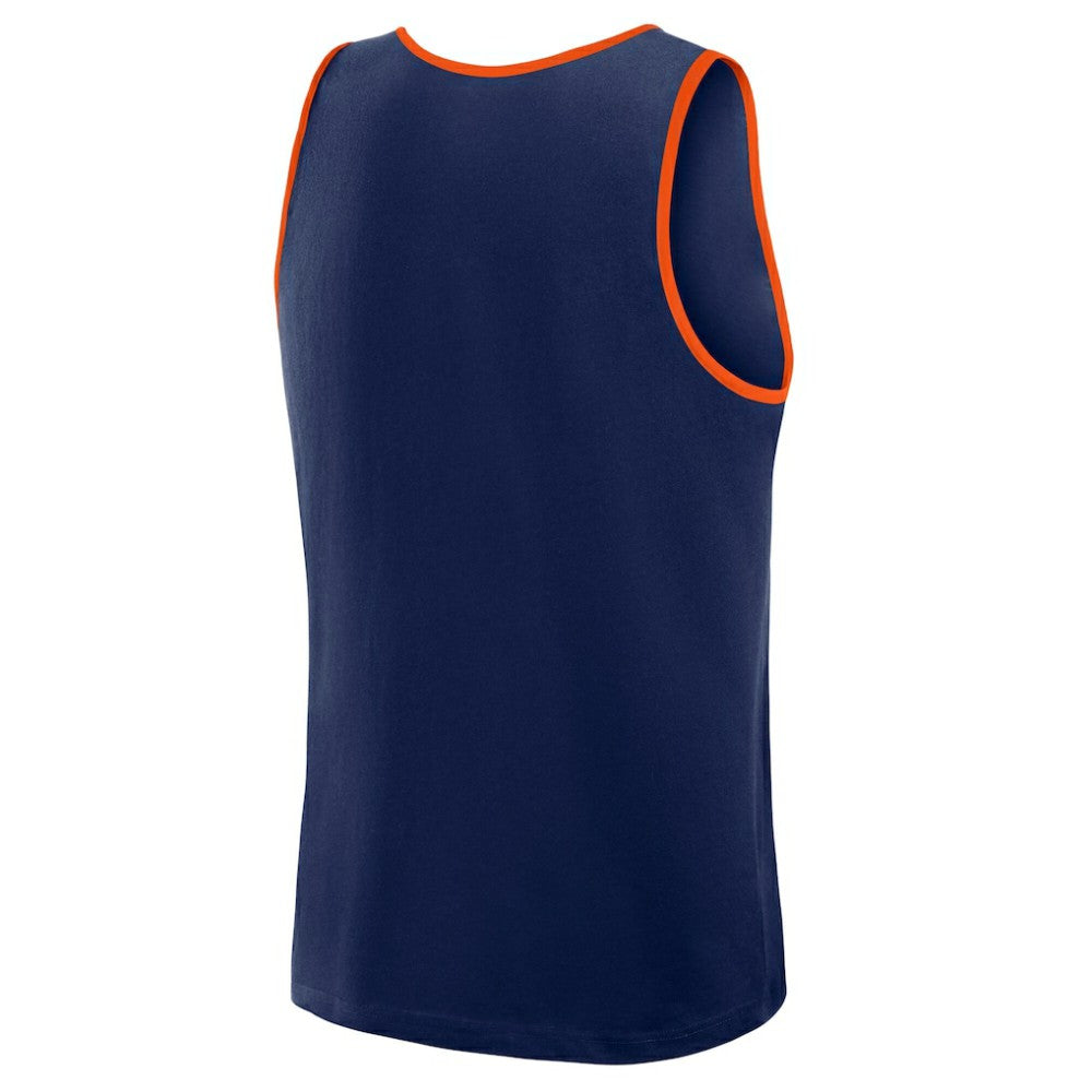 Houston Astros Logo Athletic Unmatched Success Tank Top Navy