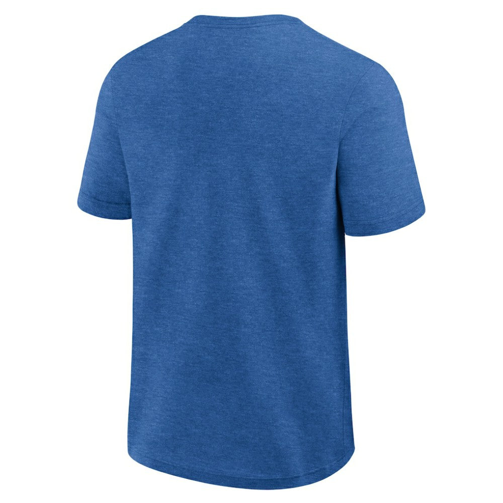 Philadelphia Phillies Logo Athletic Top Notch T-Shirt Heather Royal