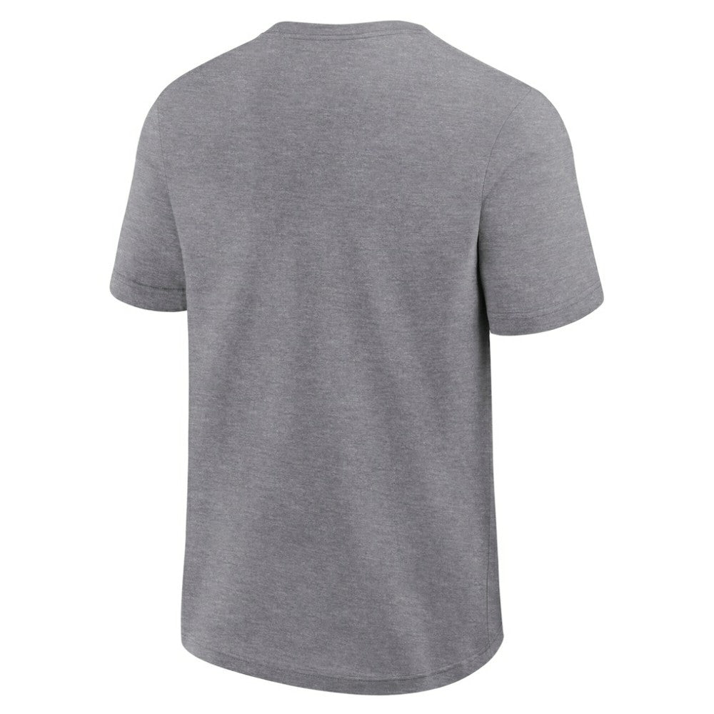 San Diego Padres Logo Athletic Top Notch T-Shirt Heather Gray