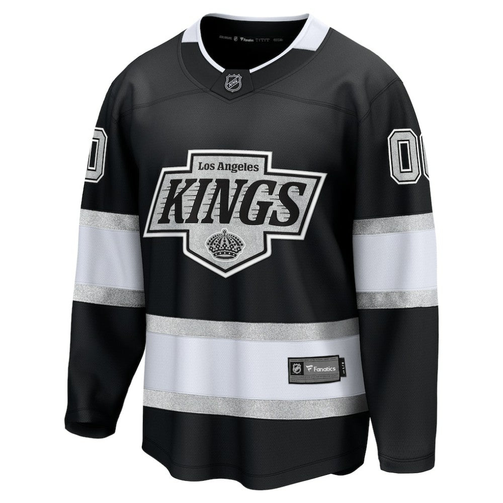 Los Angeles Kings Fanatics Home Breakaway Custom Jersey Black