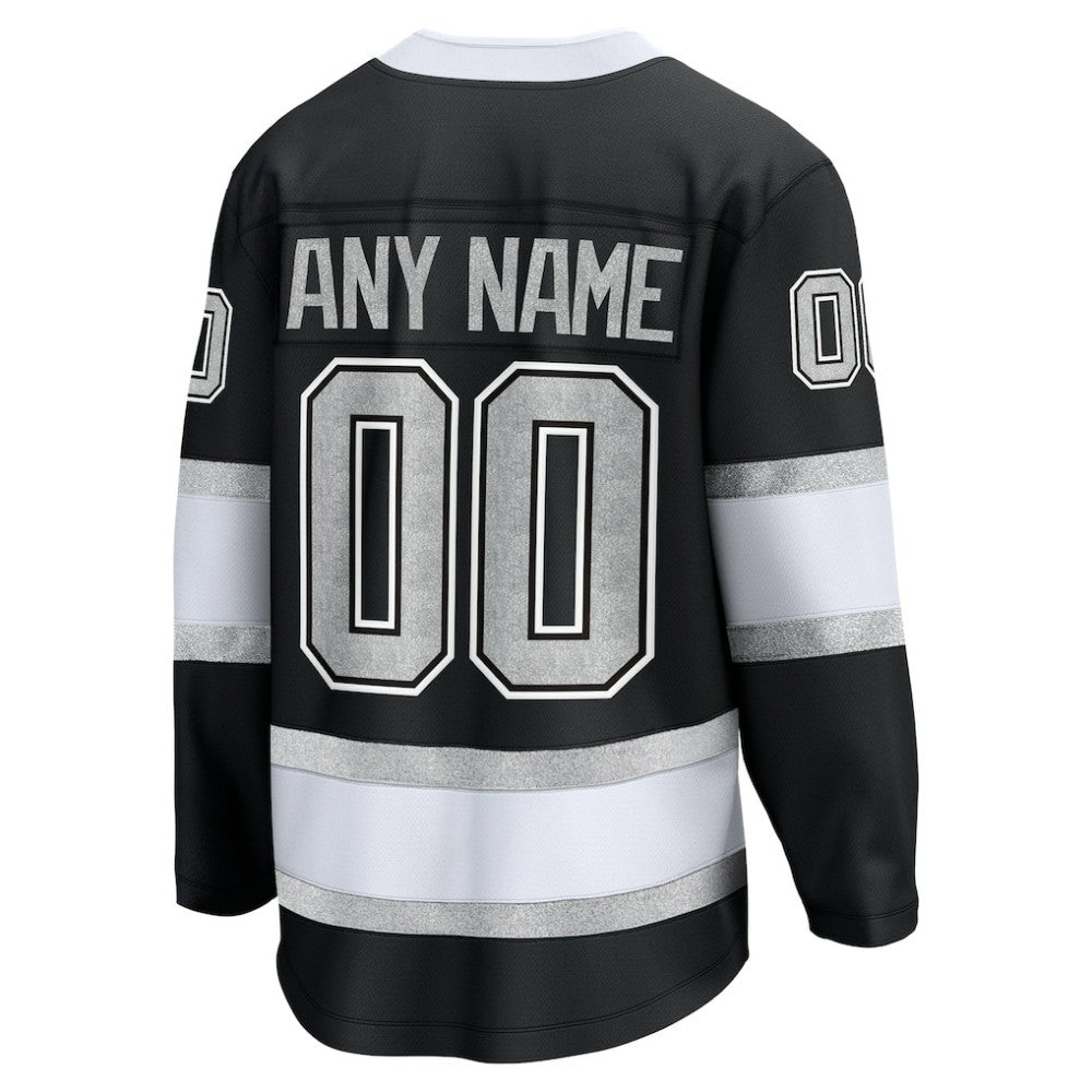 Los Angeles Kings Fanatics Home Breakaway Custom Jersey Black