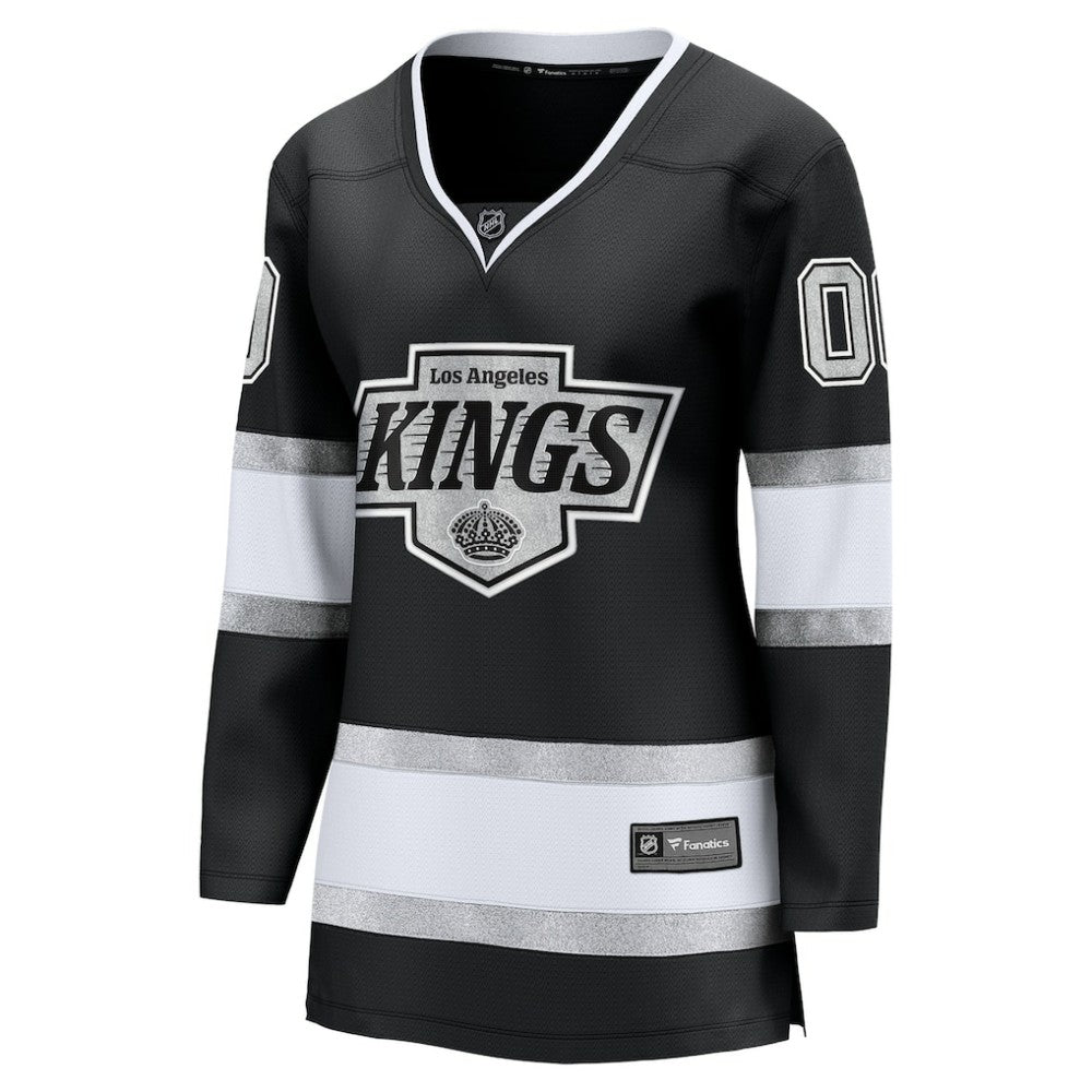 Los Angeles Kings Fanatics Women's Home Breakaway Custom Jersey Black