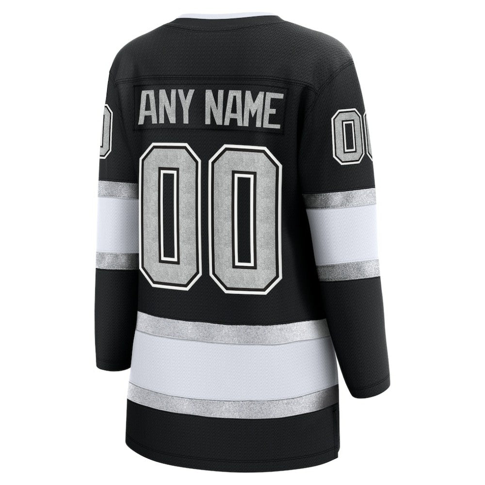 Los Angeles Kings Fanatics Women's Home Breakaway Custom Jersey Black