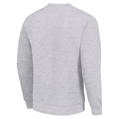 Boston Bruins Starter Color Scratch Pullover Sweatshirt Heather Gray