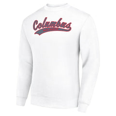 Columbus Blue Jackets Starter  Tailsweep City Pullover Sweatshirt White