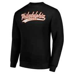 Philadelphia Flyers Starter  Tailsweep City Pullover Sweatshirt Black