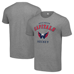 Washington Capitals Starter Logo T-Shirt Heather Gray