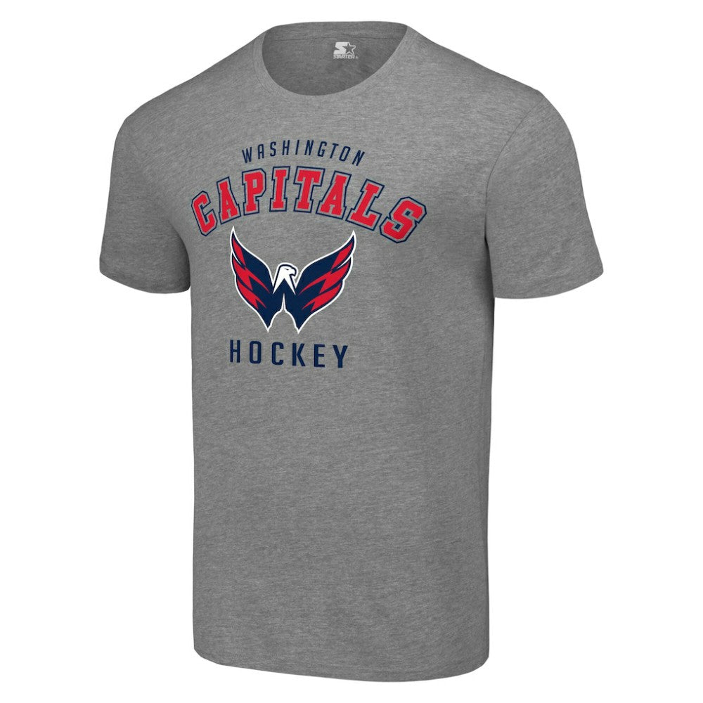 Washington Capitals Starter Logo T-Shirt Heather Gray
