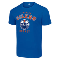 Edmonton Oilers Starter Logo T-Shirt Royal